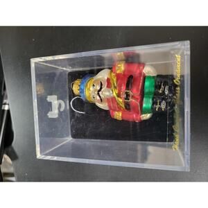 Hand Crafted Glass Nutcracker Ornament
